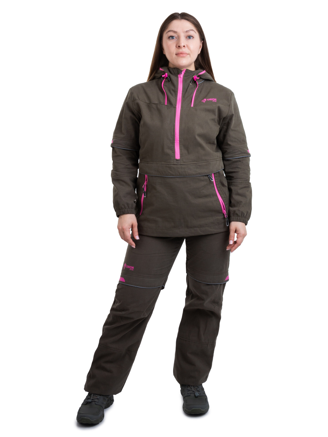 Элит Барьер женский костюм ORION Active, т.олива