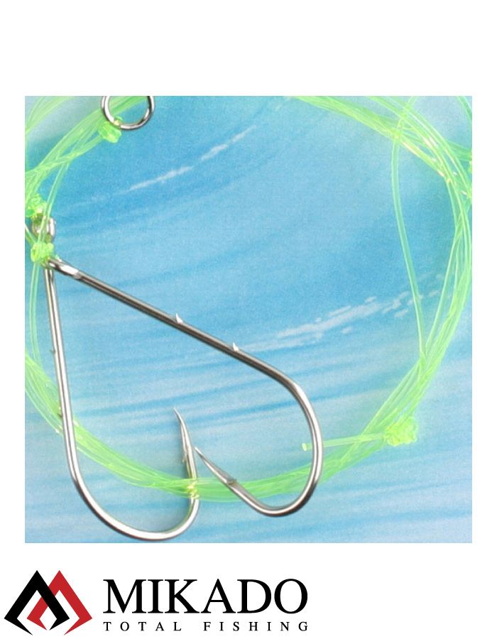 Морская оснастка Mikado SIMPLE BOOM RIG 0.60mm, крючок № 1/0